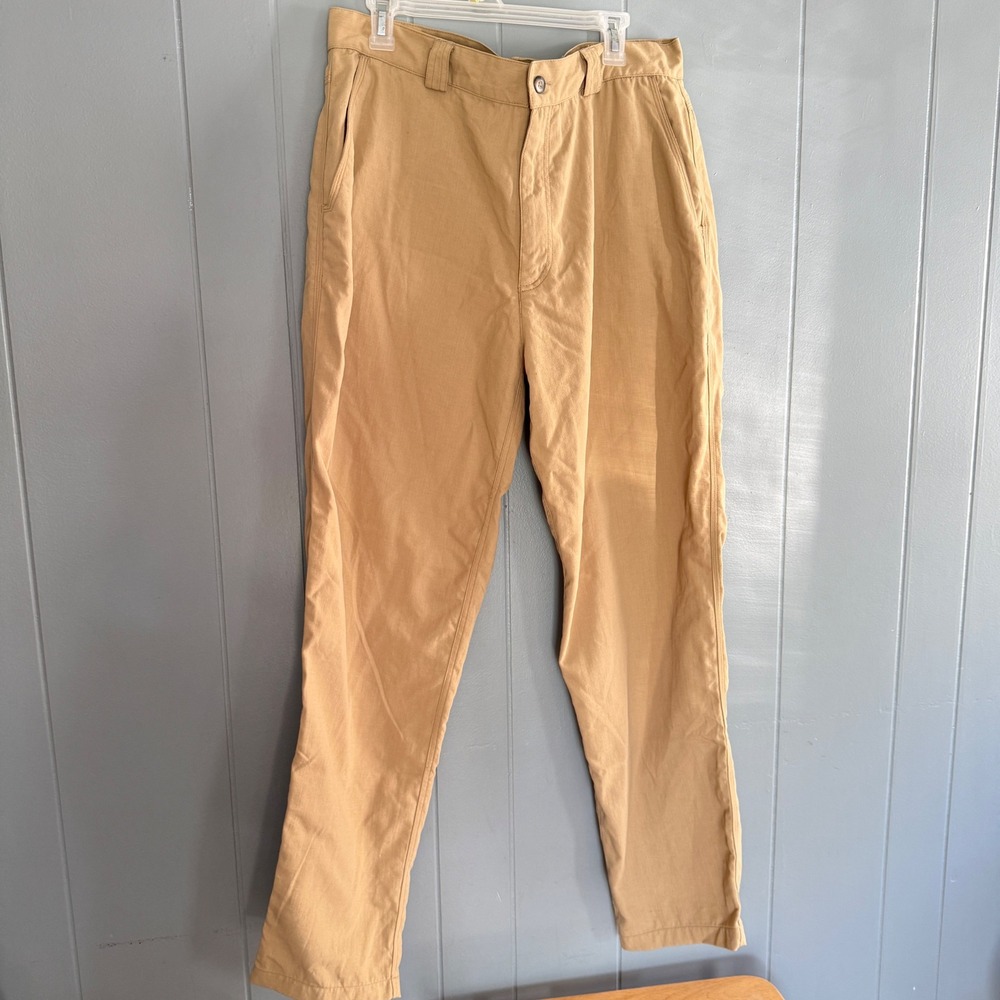 NWT Vintage North Face Tekware Yak Canvas Trekkers Pant 38 x 32 Rattan Deadstock